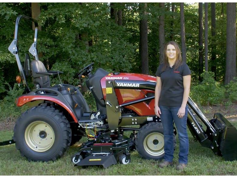 YANMAR TRACTOR SA223BI-L SA223 HST IND TIRES LDR:040749